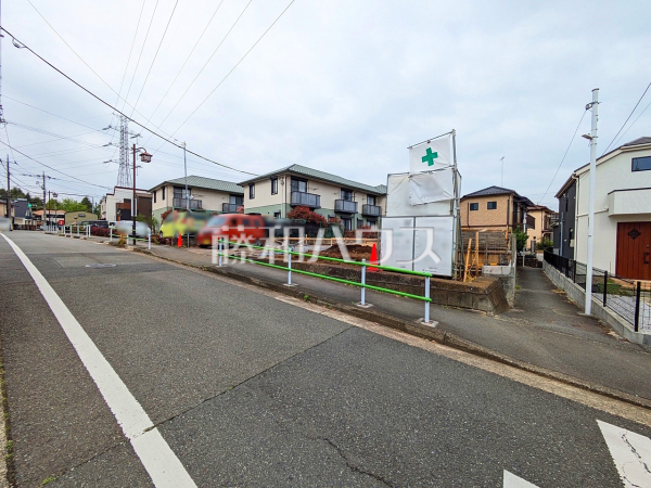 接道状況および現場風景　【昭島市福島町１丁目】