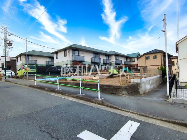 接道状況および現場風景　【昭島市福島町１丁目】