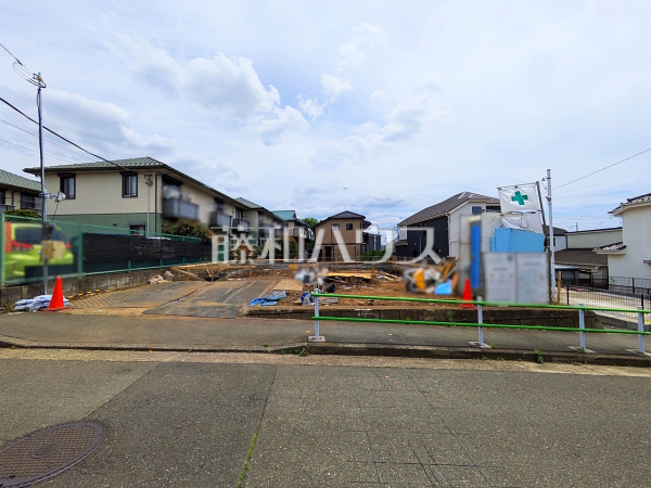 現場風景　【昭島市福島町１丁目】お探しの物件に出会うためには、早めのご確認をオススメします。未完成の今のうちにぜひお問合せをお待ちしております。