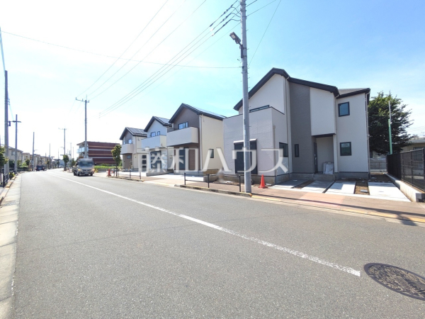 接道状況および現場風景　【東大和市立野１丁目】