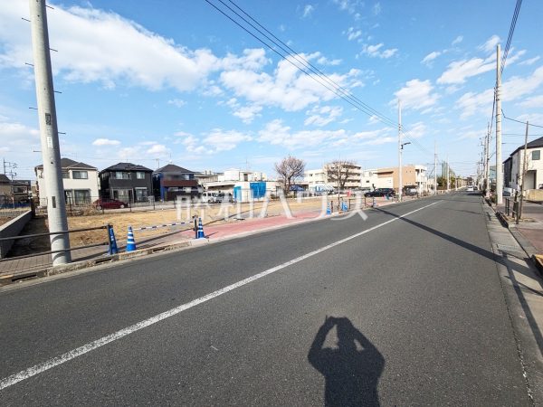 接道状況および現場風景　【東大和市立野１丁目】