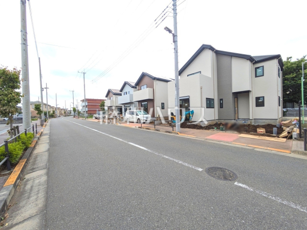 接道状況および現場風景　【東大和市立野１丁目】
