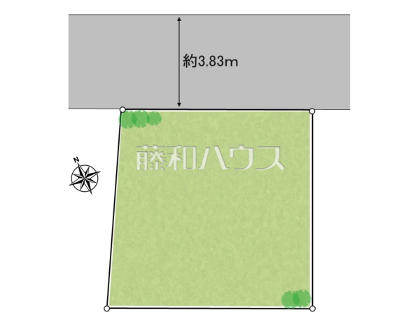 全体区画図　【練馬区関町南１丁目】