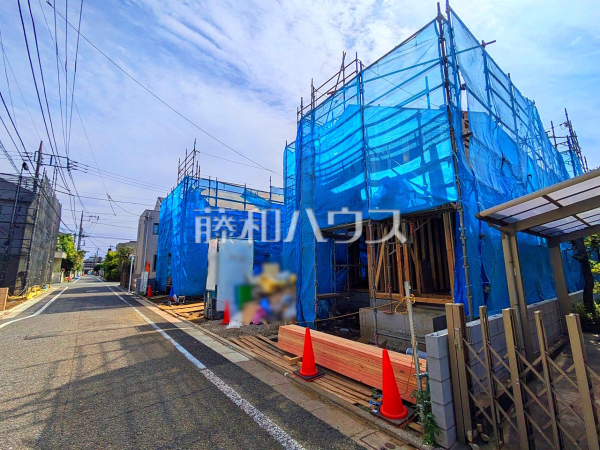 接道状況および現場風景　【練馬区早宮４丁目】