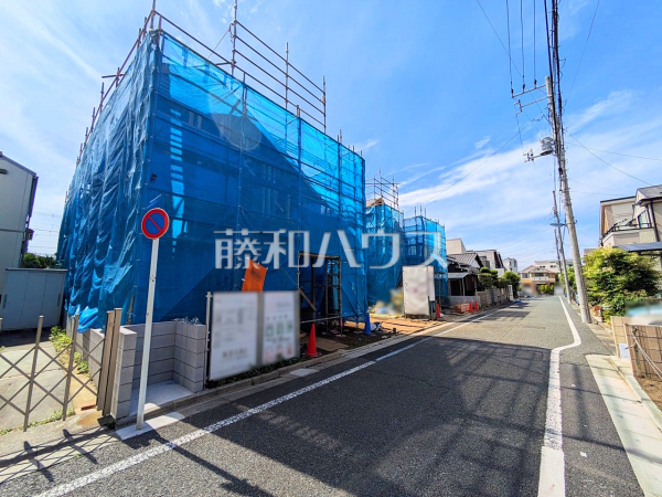 接道状況および現場風景　【練馬区早宮４丁目】