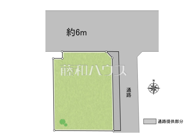 区画図　【世田谷区北烏山７丁目】