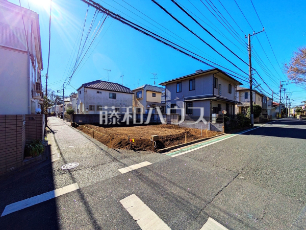 接道状況および現場風景　【世田谷区北烏山７丁目】