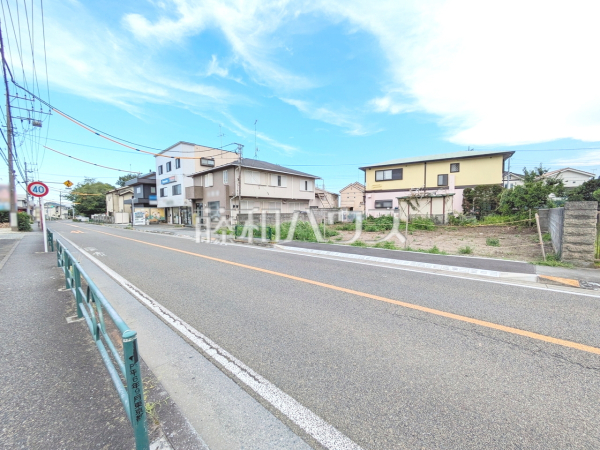 接道状況および現場風景　【八王子市川口町】