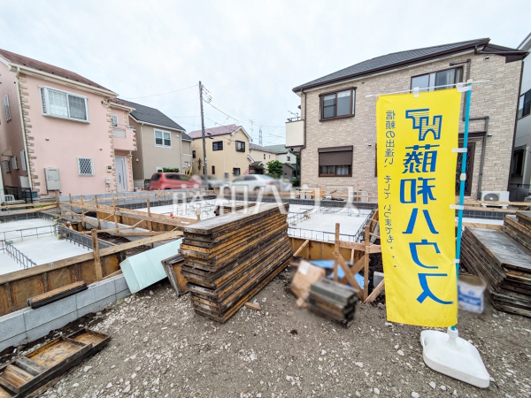 ≪2号棟　外観≫全居室角部屋仕様で2面採光を実現！お天気の良い日には窓を開けて換気もできるので気持ち良いですね。　【狛江市西野川４丁目】