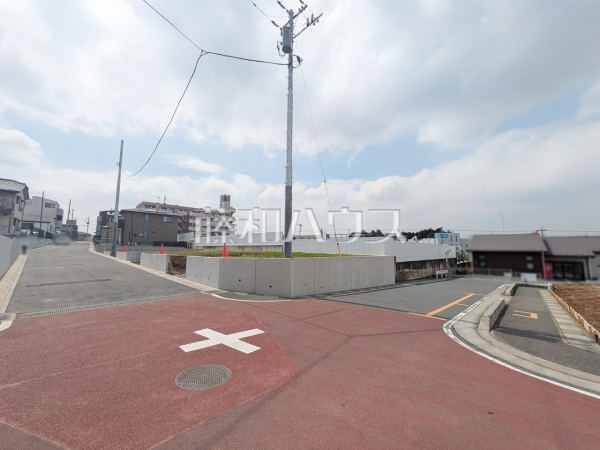 接道状況および現場風景　【和光市白子３丁目】