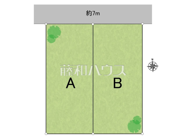 全体区画図　【八王子市元八王子町３丁目】