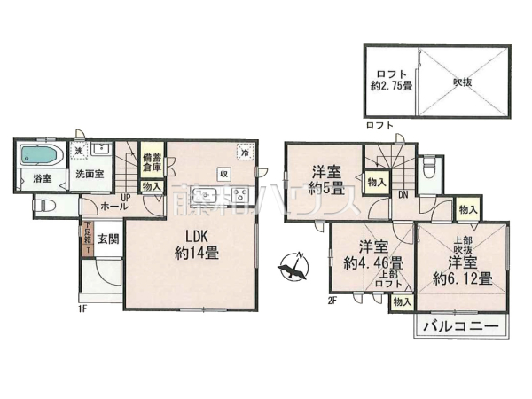 間取図　【富士見市羽沢３丁目】