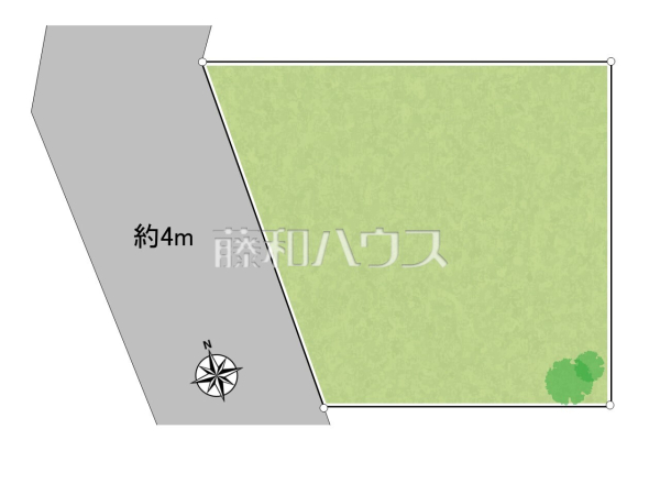 全体区画図　【練馬区大泉町５丁目】