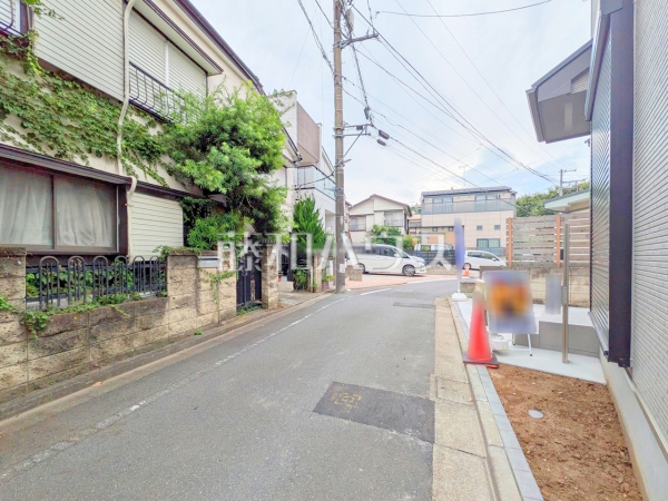 接道状況および現場風景　【練馬区大泉町５丁目】