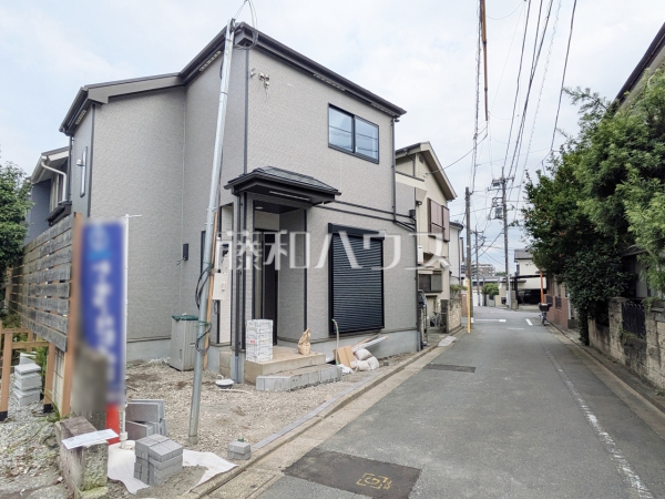 接道状況および現場風景　【練馬区大泉町５丁目】