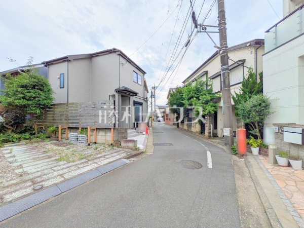 接道状況および現場風景　【練馬区大泉町５丁目】