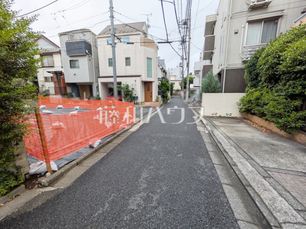 接道状況および現場風景　【杉並区阿佐谷南２丁目】