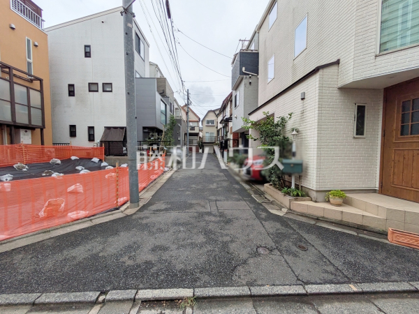 接道状況および現場風景　【杉並区阿佐谷南２丁目】