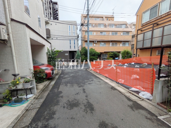 接道状況および現場風景　【杉並区阿佐谷南２丁目】