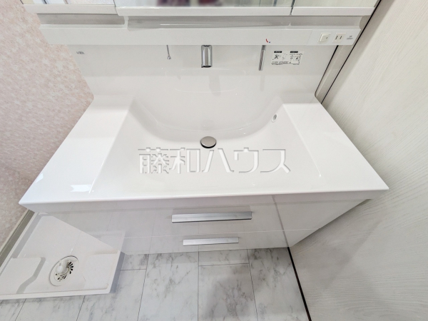 2号棟　洗面シンク　【八王子市下恩方町】