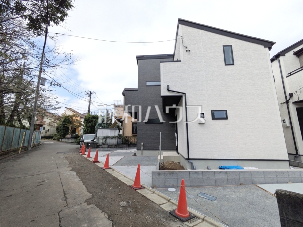 接道状況および現場風景　【小金井市前原町２丁目】