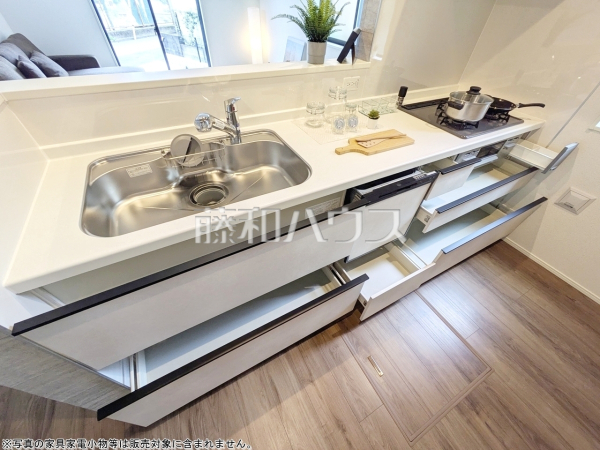 1号棟　キッチンスライド収納　【小金井市前原町２丁目】