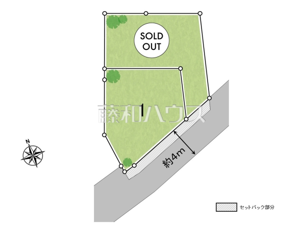 全体区画図　【小金井市前原町２丁目】