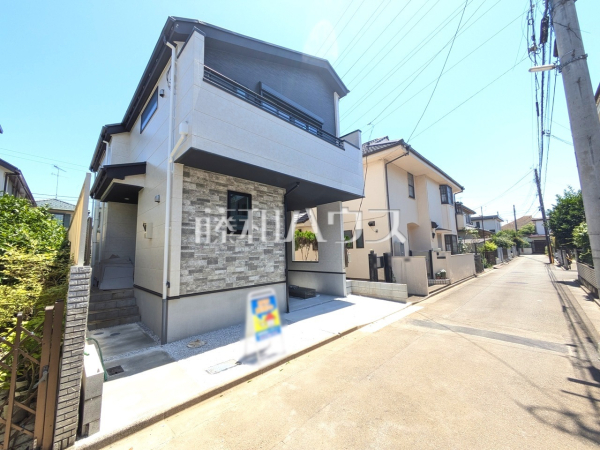 接道状況および現場風景　【小平市小川西町５丁目】