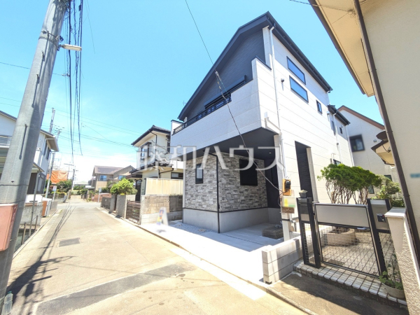 接道状況および現場風景　【小平市小川西町５丁目】