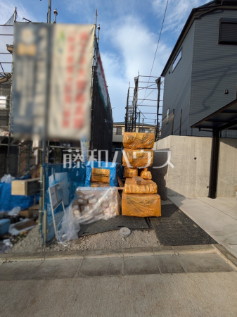 9号棟　外観　【八王子市大谷町】見学はしたいけど、なかなか時間が取れない…そんな方に出勤前や仕事終わりにマイホームを見学できるサポートをいたします。　