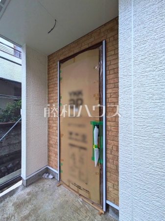9号棟　玄関　【八王子市大谷町】