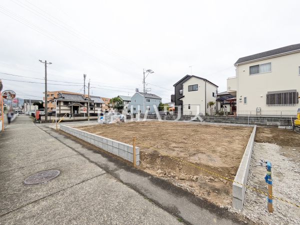 接道状況および現場風景　【福岡市早良区賀茂１丁目】