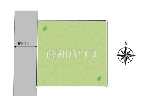 全体区画図　【朝霞市根岸台１丁目】