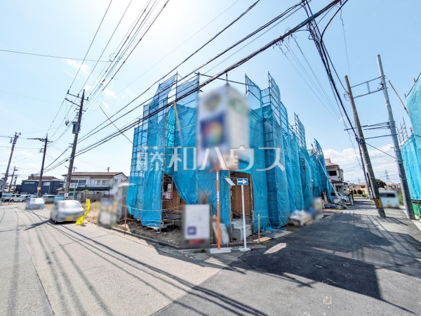 ≪接道状況≫ 前面道路はゆとりの5.25m。車の出し入れも楽々です。 【府中市四谷５丁目】