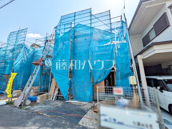 ≪A号棟　外観≫ 建物のプレゼンをさせていただきますので、実際の完成イメージを思い描いていただくことができます。お気軽にお問合せ下さい。 　【府中市四谷５丁目】
