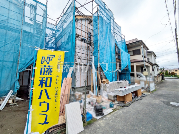 ≪A号棟　外観≫ 各居室にはクローゼットを完備し、家具を置くスペースが確保しやすい設計がされております。 　【府中市四谷５丁目】