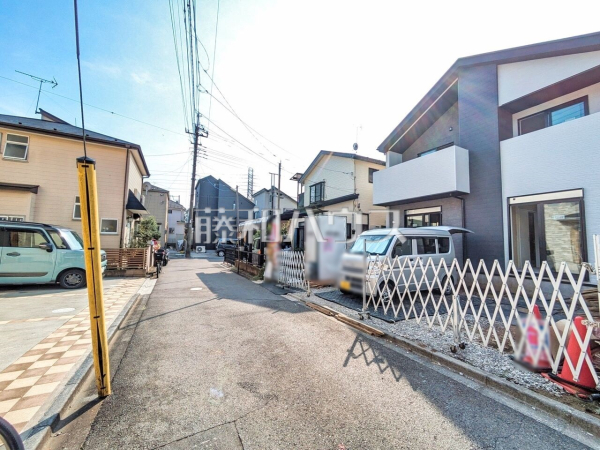 接道状況および現場風景　【東村山市青葉町３丁目】