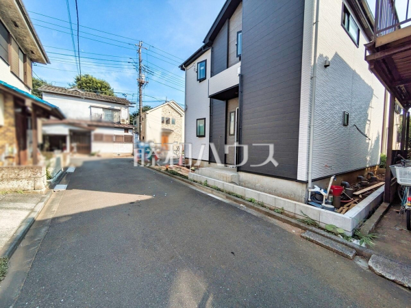 接道状況および現場風景　【東村山市青葉町３丁目】