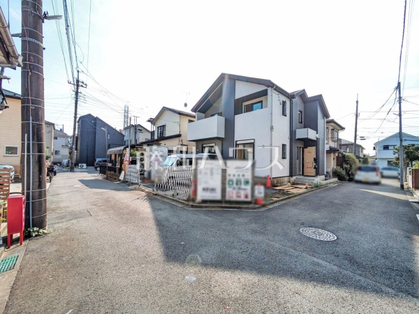 接道状況および現場風景　【東村山市青葉町３丁目】ぜひ実物をご覧いただきたく思います。喜んでご案内いたしますのでお気軽にお問合せ下さい。
