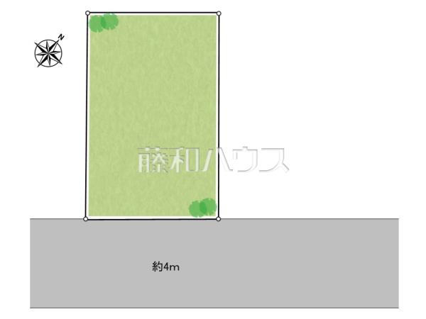 全体区画図　【富士見市鶴馬３丁目】