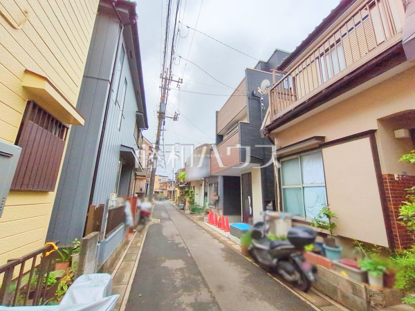 接道状況および現場風景　【富士見市鶴馬３丁目】