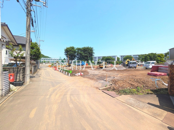接道状況および現場風景　【日野市新町３丁目】
