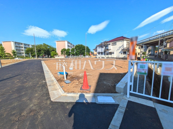 接道状況および現場風景　【日野市新町３丁目】