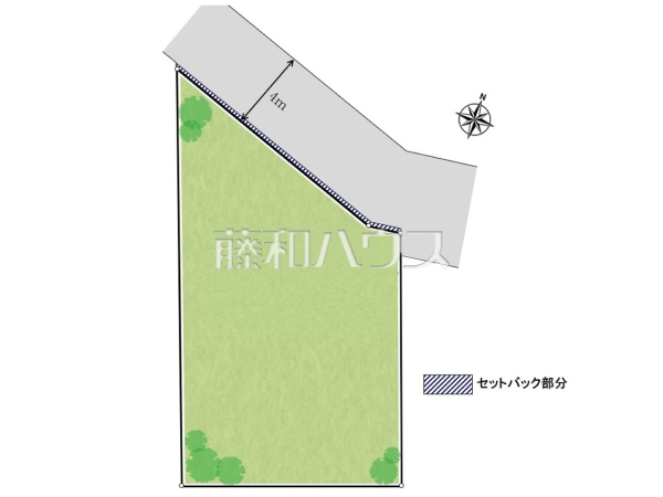 区画図　【清瀬市上清戸２丁目】 見学はしたいけど、なかなか時間が取れない・・・そんな方に出勤前や仕事終わりにマイホームを見学できるサポートをいたします。 