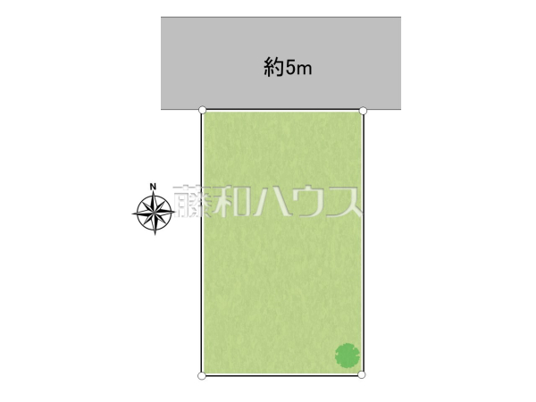全体区画図　【小平市花小金井４丁目】