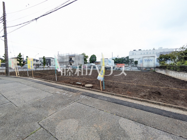 接道状況および現場風景　【東大和市立野３丁目】