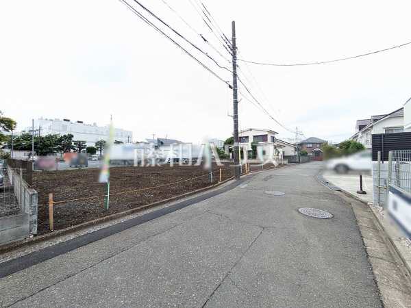 接道状況および現場風景　【東大和市立野３丁目】