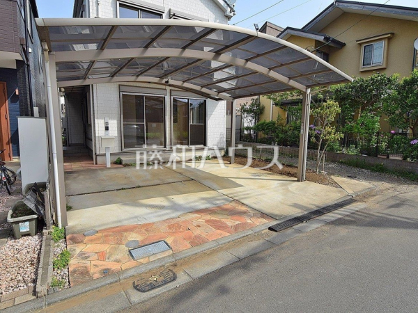 接道状況および現場風景　【清瀬市中里３丁目】