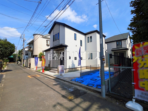 接道状況および現場風景　【練馬区大泉町５丁目】