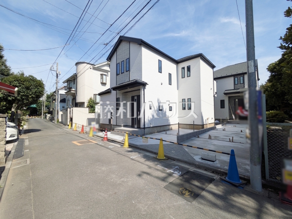 接道状況および現場風景　【練馬区大泉町５丁目】